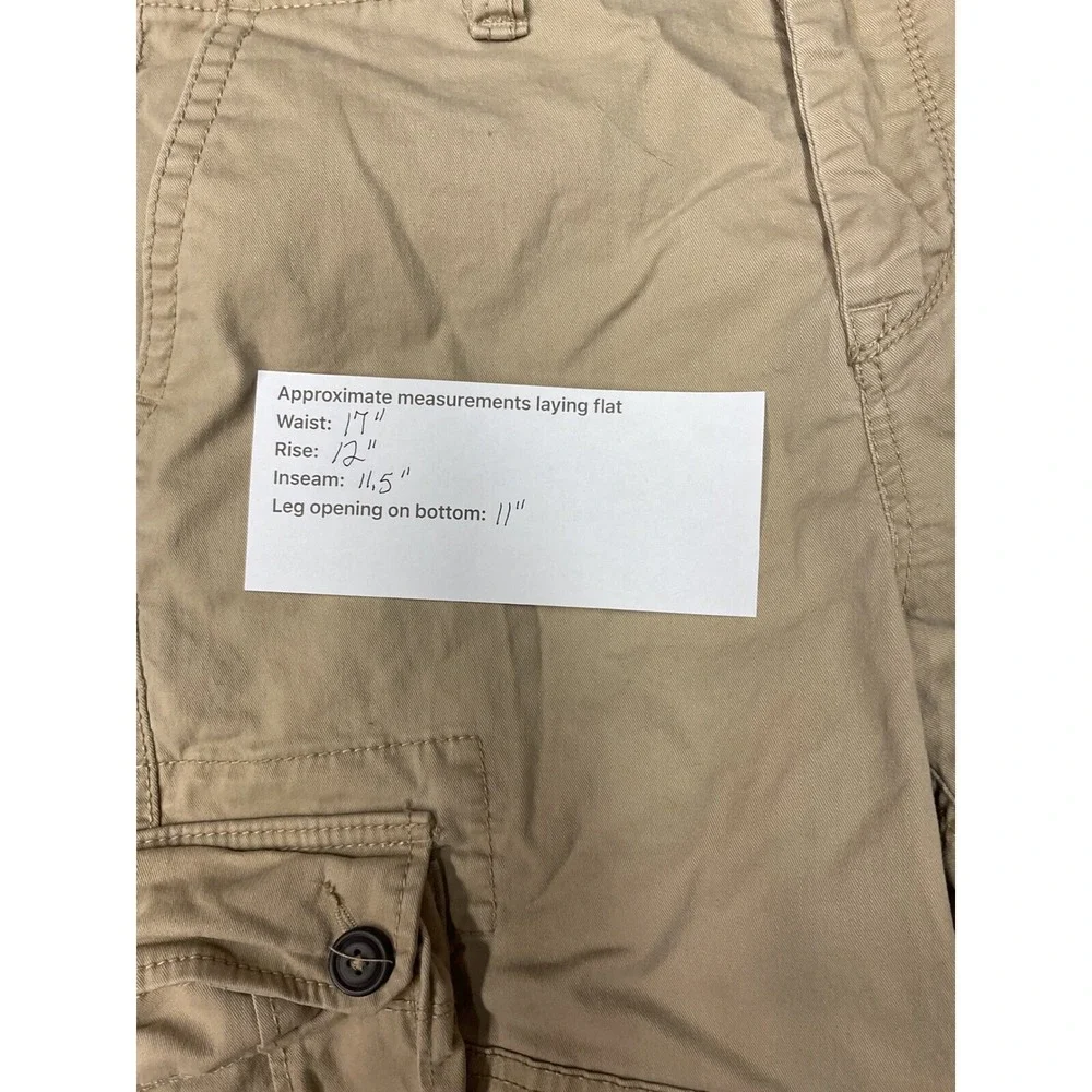 Aeropostale‎ Men's Cargo Shorts Size 31 Hazelnut Outdoor Hiking